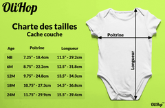 Cache couche - Promis! J'ai été sage cette année